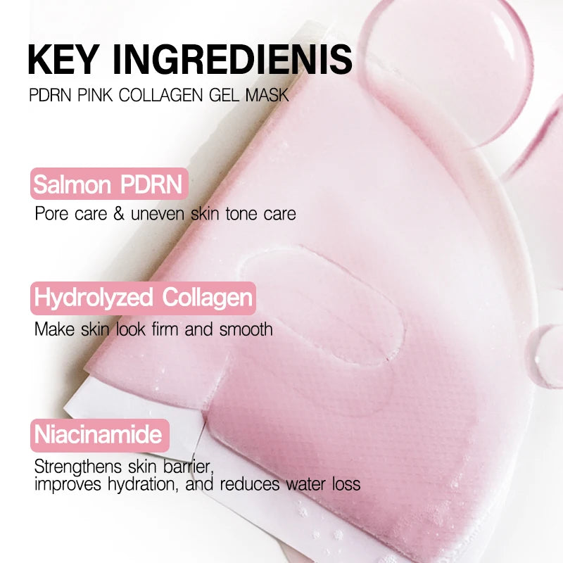 G Korean Skin Care Facial Mask Salmon DNA PDRN Pink Collagen Jelly Gel Mask