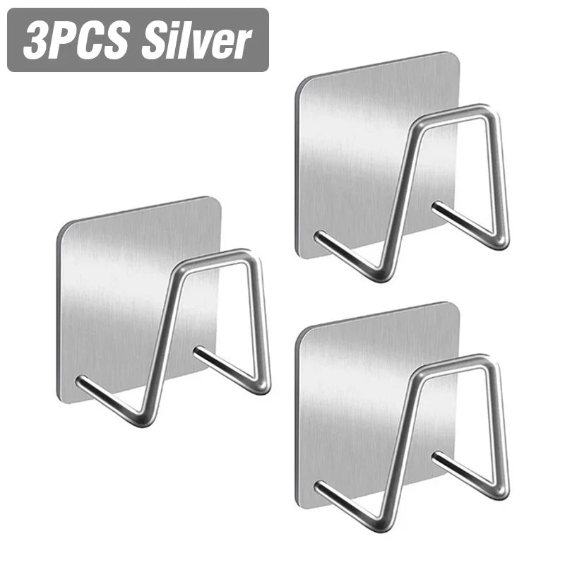 Kitchen Stainless Steel Sink Cover Sponges Holder Self Adhesive Drain Drying Lid Chopping Board Rack Wall Hook Storage Organizer