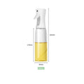 500ml Black Kitchen Oil Bottle Cooking Oil Spray 200ml Pneumatic Spray Bottle Fitness Barbecue Spray Oil Dispenser for Barbecue