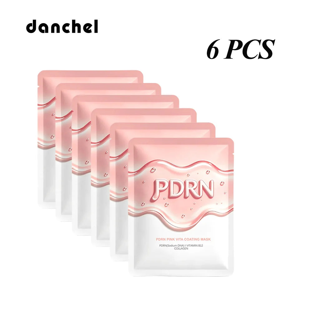 PDRN Vitamin B12 Coating Mask Barrier Repair High Purity Salmon DNA PDRN Improve Elasticity Evens Tone Deep Moisturizing Mask