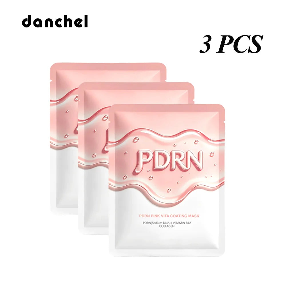 PDRN Vitamin B12 Coating Mask Barrier Repair High Purity Salmon DNA PDRN Improve Elasticity Evens Tone Deep Moisturizing Mask