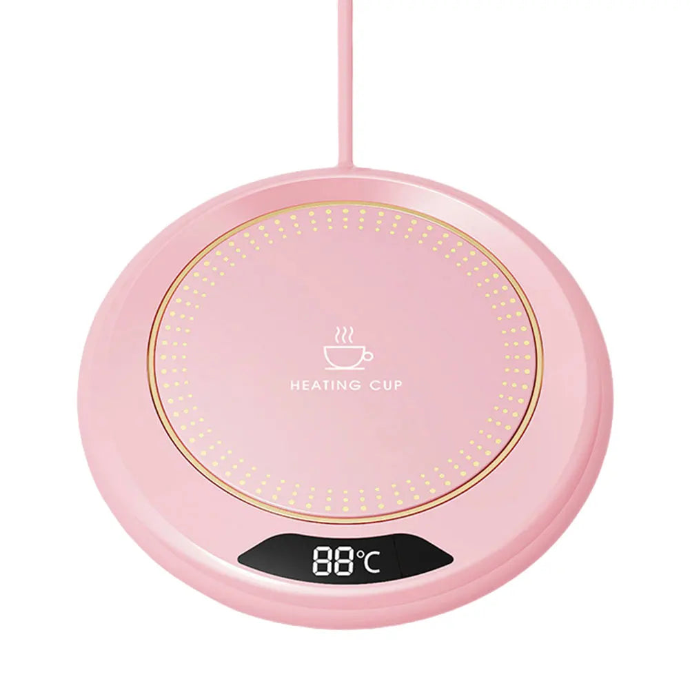 USB Coffee Mug Warmer with 3 Temperature Settings Coffee Warmer Plate Coffee Cup Warmer for Hot Coffee Tea and Milk