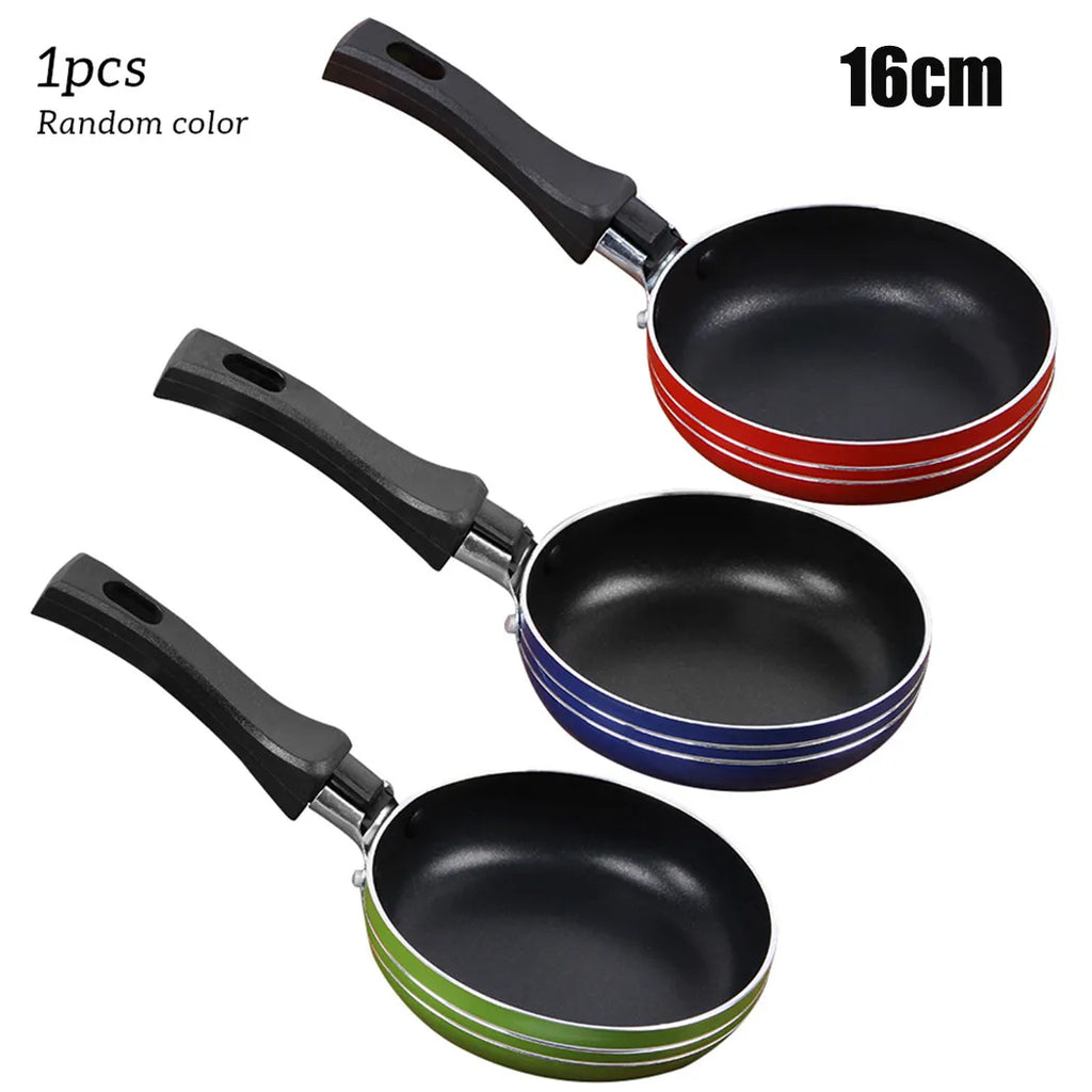 12/14/16cm Pan Frying Egg Skillet Pot Mini Cooking Omelette Pans Non-Stick Thickened Frypan Pot Fried Eggs Saucepan Kitchen Cook