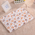 Cute Warm Pet Bed Mat Cover Towel 3 Sizes Handcrafted Cat Dog Fleece Soft Blanket for Small Medium Large dogs Puppy Pet Supplies