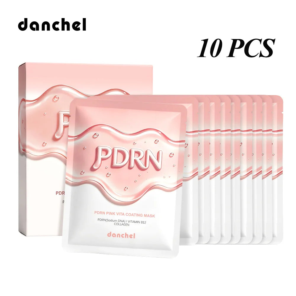 PDRN Vitamin B12 Coating Mask Barrier Repair High Purity Salmon DNA PDRN Improve Elasticity Evens Tone Deep Moisturizing Mask
