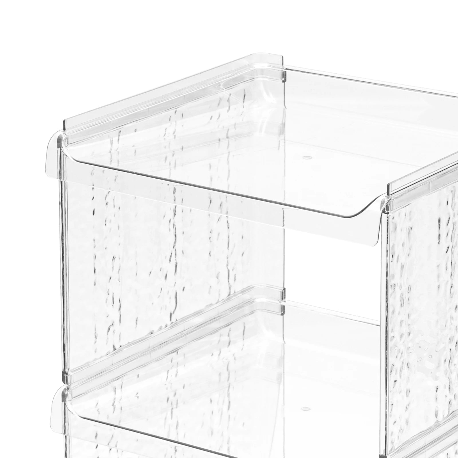 Shoe Storage Cabinet 4 Tier 28x26x65cm, Narrow Vertical Slim Shoe Holder Clear PET for Corner Entryway Bathroom
