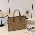 New fashion women's bag large capacity tote bag high sense portable shoulder versatile women's bag