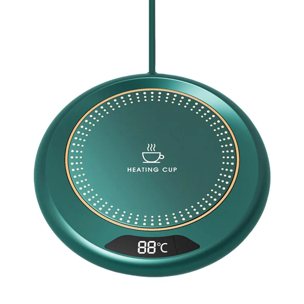USB Coffee Mug Warmer with 3 Temperature Settings Coffee Warmer Plate Coffee Cup Warmer for Hot Coffee Tea and Milk
