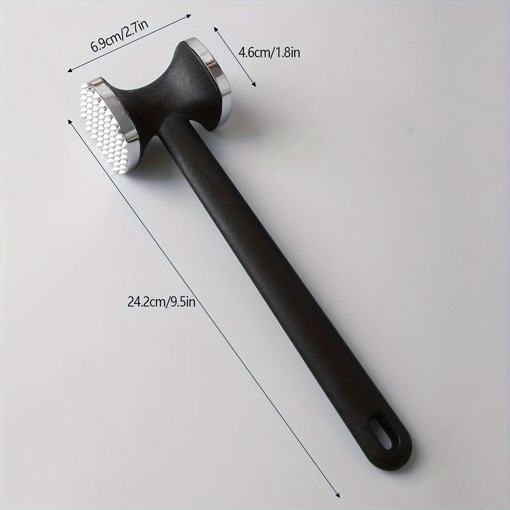 Heavy Duty Kitchen Meat Tenderizer Hammer Stainless Steel Head for Effortless Pounding and Tenderizing Kitchen Gadgets