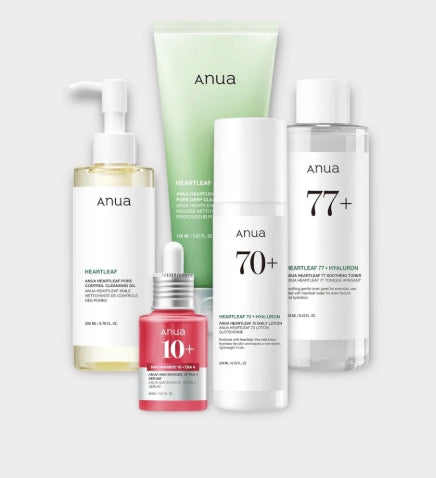 Anua Skincare Products.